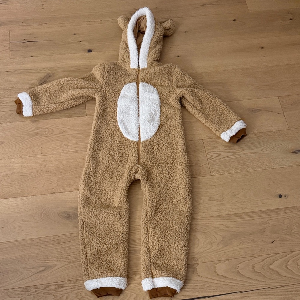Pottery Barn kids Reindeer Onesie jumper size L